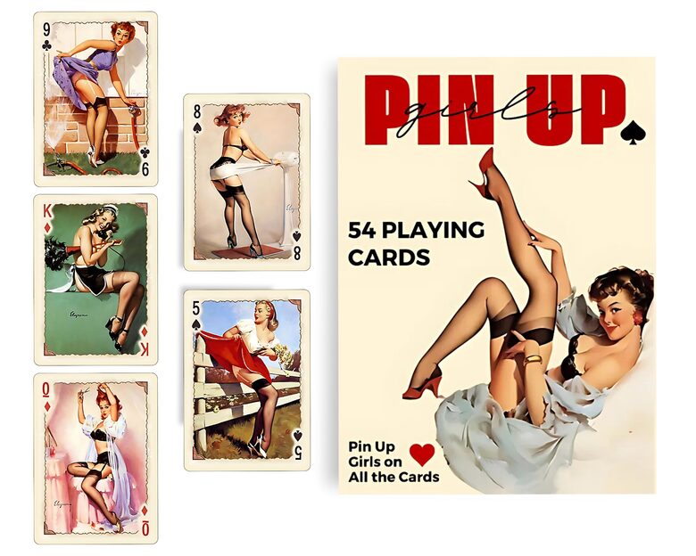 Elvgren Pin Up Poker/Bridge cards 